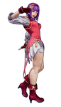 Artwork Athena Asamiya The King of Fighters XV