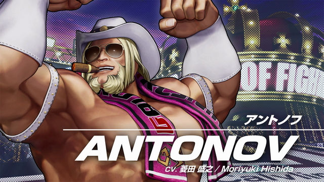 Retrato Antonov The King of Fighters XV