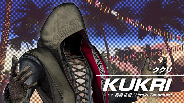 Retrato Kukri The King of Fighters XV