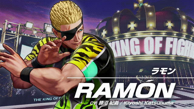 Retrato Ramón The King of Fighters XV