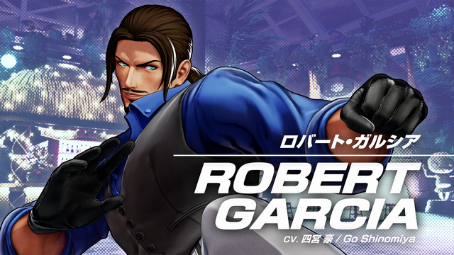 Retrato Robert García The King of Fighters XV