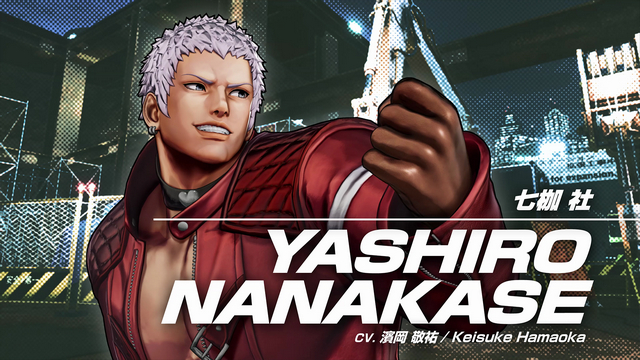 Retrato Yashiro Nanakase The King of Fighters XV
