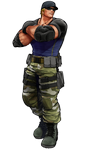 Artwork Clark Still The King of Fighters XV