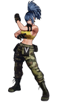 Artwork Leona Heidern The King of Fighters XV