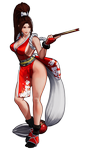Artwork Mai Shiranui The King of Fighters XV