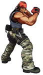 Artwork Ralf Jones The King of Fighters XV