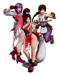 Artwork Team Super Heroine The King of Fighters XV