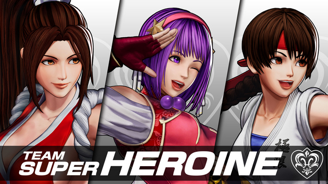 Anuncio Team Super Heroine KOF XV
