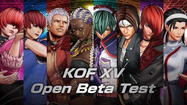 Personajes beta abierta KOF XV