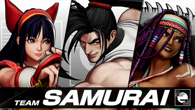 Anuncio Team Samurai KOF XV