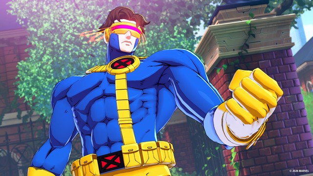 Traje Clásico Cíclope Fénix Marvel Tokon: Fighting Souls