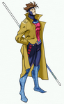 Arte Gambit Marvel Vs. CAPCOM: Clash of Super Heroes