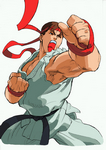 Arte Ryu Marvel Vs. CAPCOM: Clash of Super Heroes
