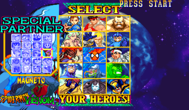Pantallazo Marvel Vs. Capom: Clash of Superheroes