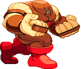 Sprite Juggernaut X-Men Vs. Street Fighter