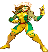 Sprite Rogue X-Men Vs. Street Fighter