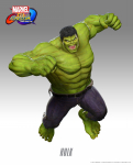 Artwork Hulk Marvel Vs. Capcom Infinite