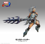 Artwork Traje Premium Monster Hunter Marvel Vs. Capcom Infinite