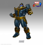 Artwork Thanos Marvel Vs. Capcom Infinite