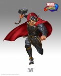 Artwork Thor Marvel Vs. Capcom Infinite