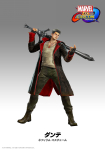 Artwork traje premium Dante Marvel Vs. Capcom Infinite