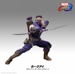 Artwork traje premium Hawkeye Marvel Vs. Capcom Infinite