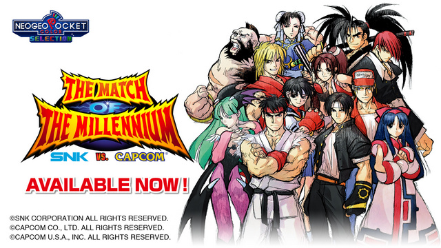 Pantallazo Arte Clave SNK VS. CAPCOM: The Match Of The Millennium