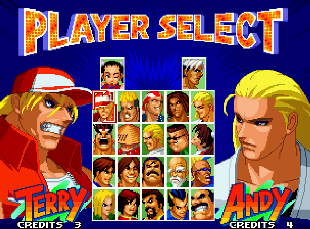 Personajes Real Bout Fatal Fury 2