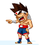 Chibi Artwork Joe Higashi Real Bout Fatal Fury Special Dominated Mind