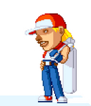 Chibi Artwork Terry Bogard Real Bout Fatal Fury Special Dominated Mind