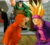 Arte clave Akira, Edge y Gan Rival Schools