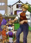 Arte clave Roy, Tiffany y Boman Rival Schools