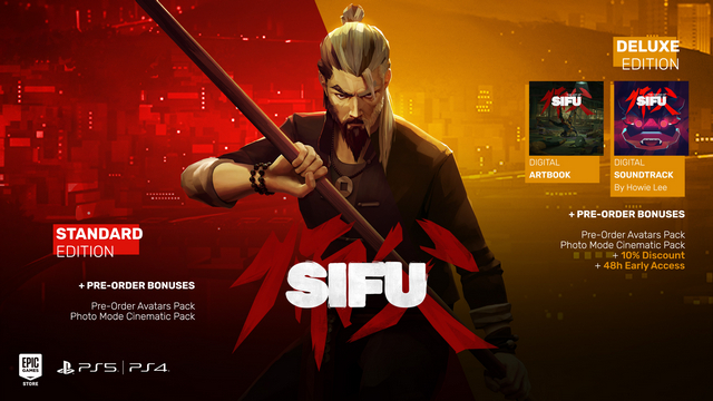 Arte Sifu Ediciones PS4 | PS5 | EPIC GAMES