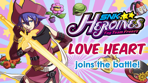 Anuncio Love Heart SNK heroines: Tag Team Frenzy