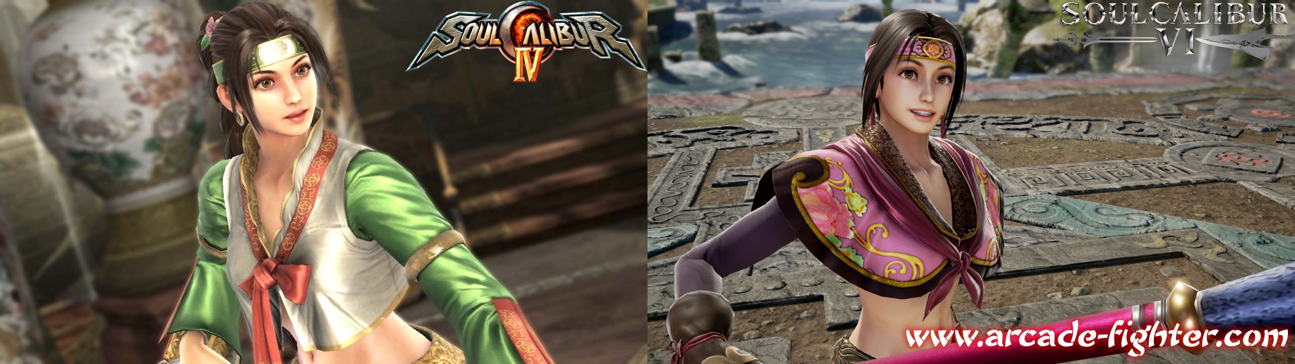 Comparativa Mina Soul Calibur VI