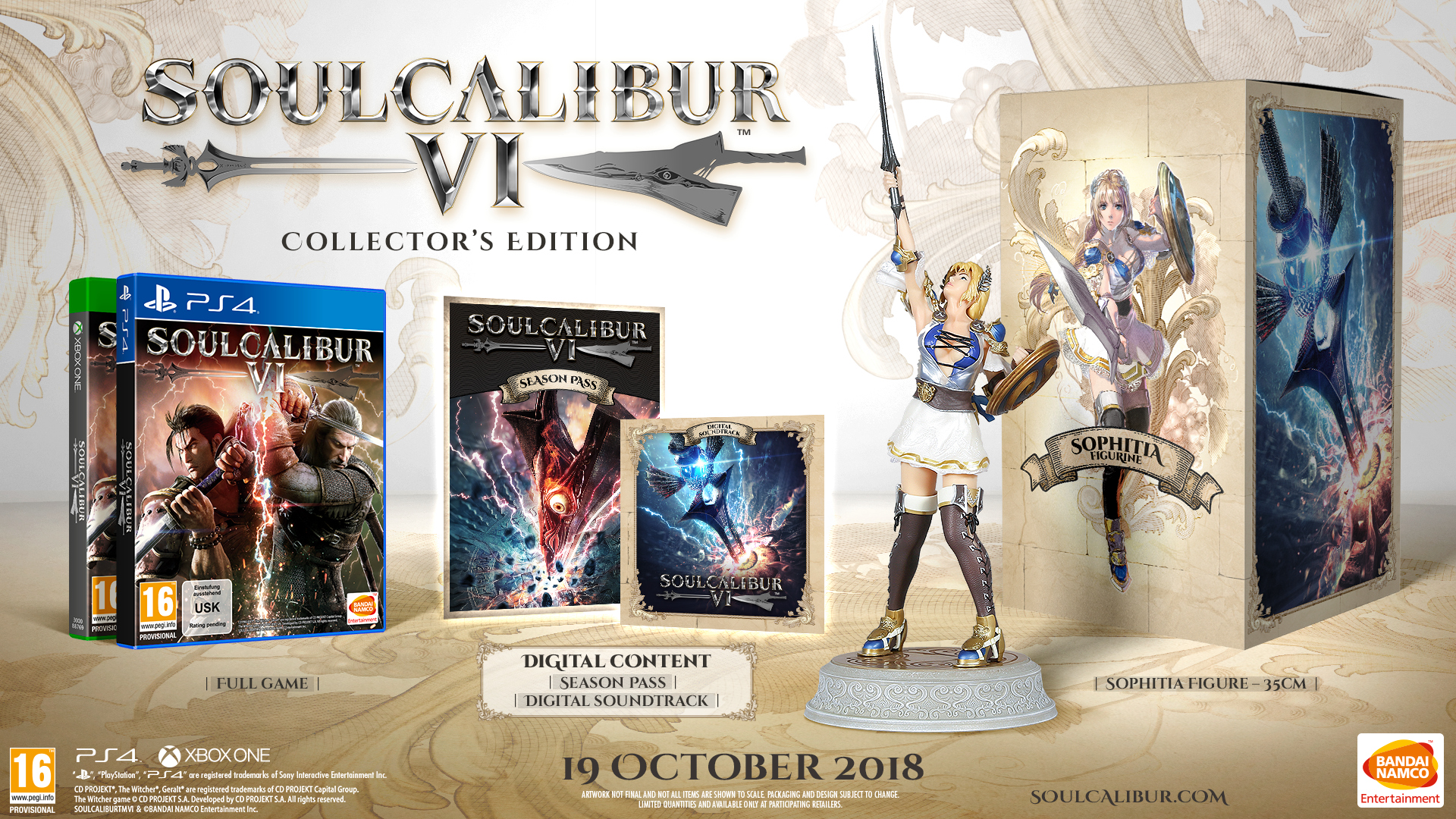 Edición Coleccionista Soul Calibur VI Europa