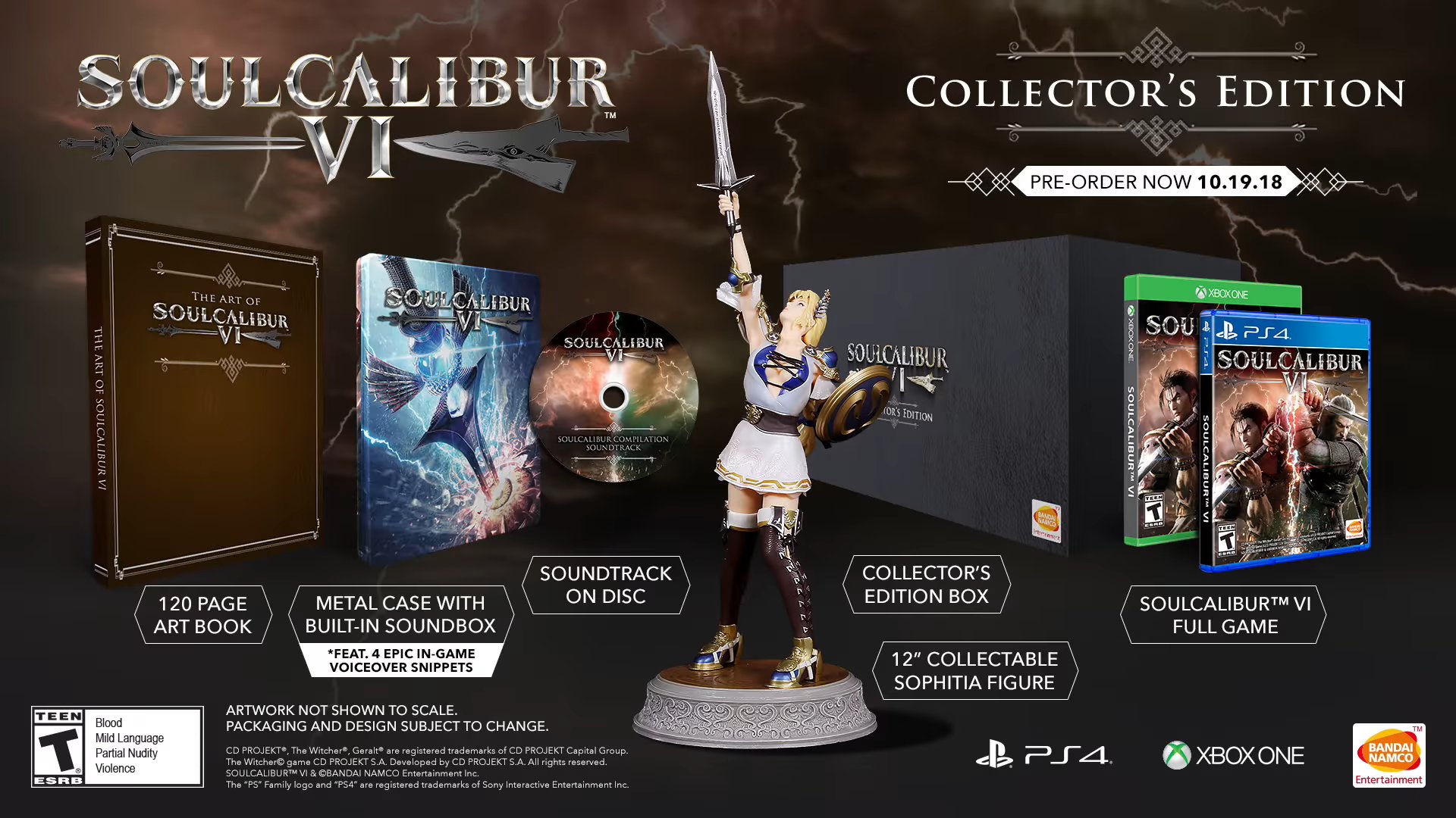 Edición Coleccionista Soul Calibur VI Norteamerica