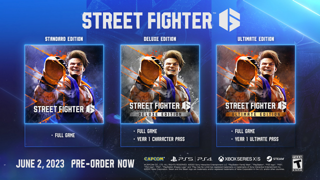Anuncio reserva Street Fighter 6