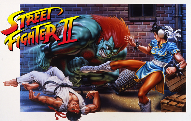 Arte clave Street Fighter II SNES