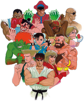 Artwork Street Fighter II