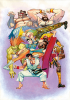 Artwork Street Fighter II