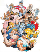 Artwork Street Fighter II
