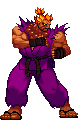 Sprite Akuma Street Fighter III