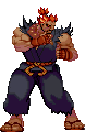 Sprite Akuma Street Fighter III