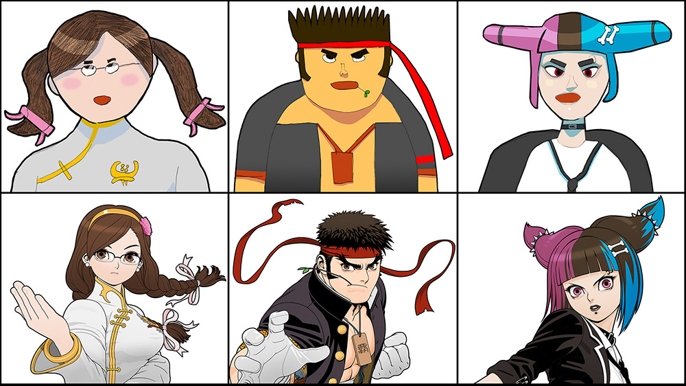 Trajes instituto Street Fighter V