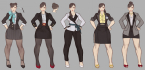 Work Costume Chun-Li Street Fighter V