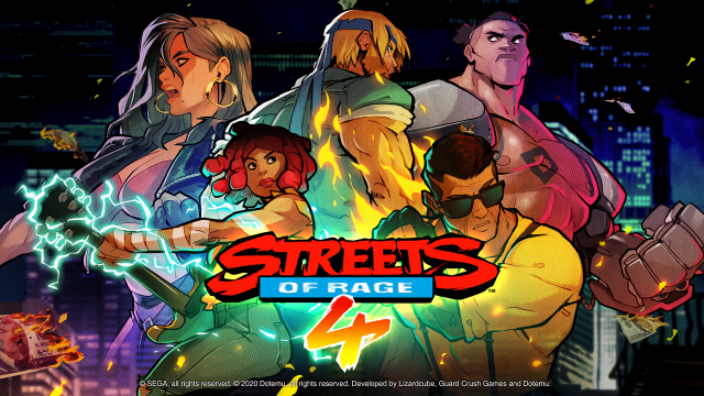 Arte Clave Streets of Rage 4