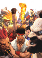 Arte Clave Hyper Street Fighter II The Anniversary Edition