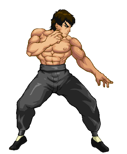 Sprite Fei Long Super Street Fighter II Turbo HD Remix