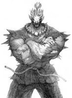 Arte Clave Akuma Super Street Fighter II Turbo